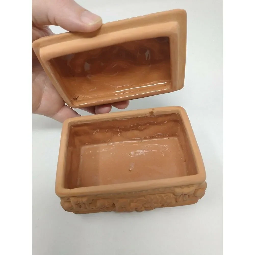 Decorative Clay Box Great Home Decor for any room